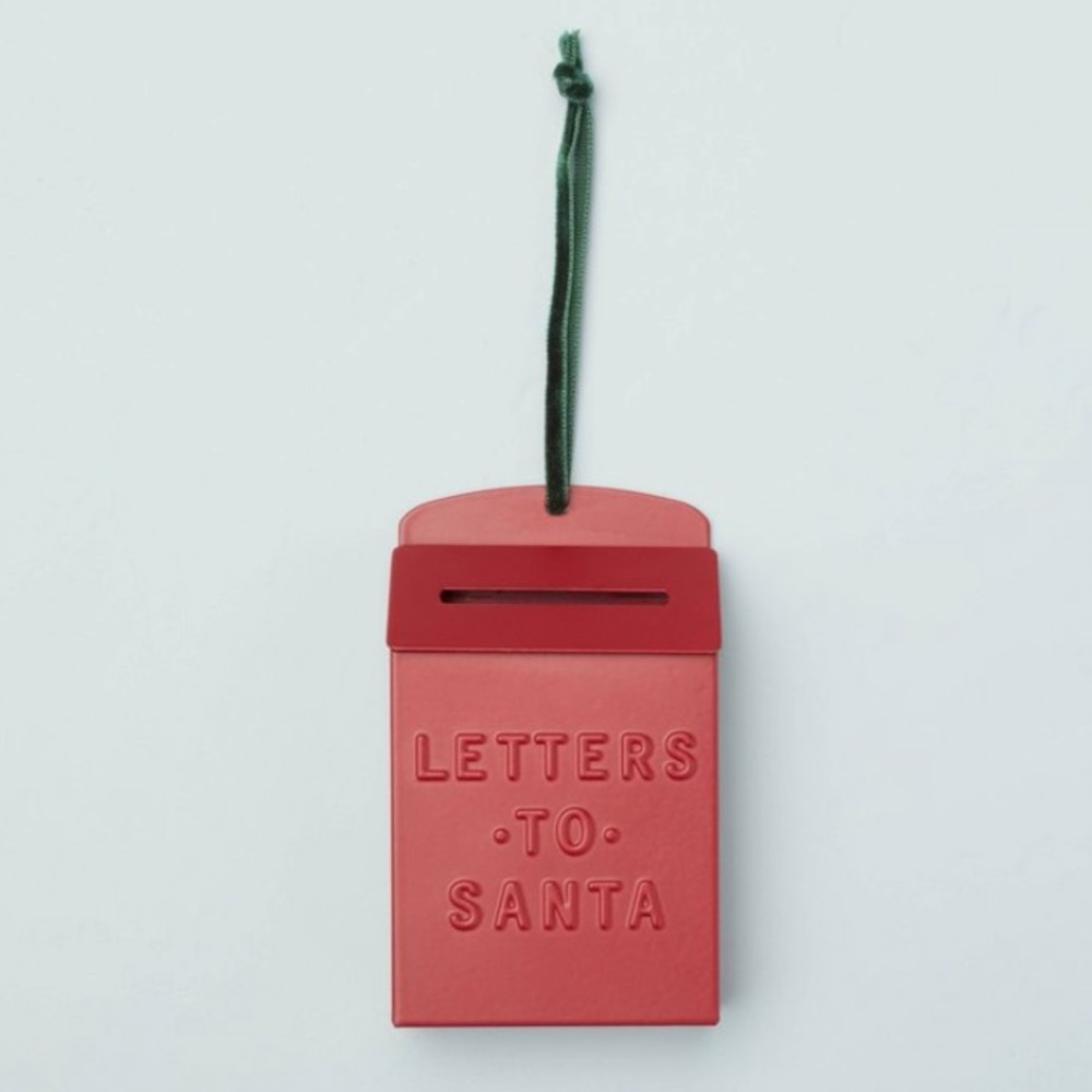 HEARTH AND HAND Letters To Santa Mailbox Ornament